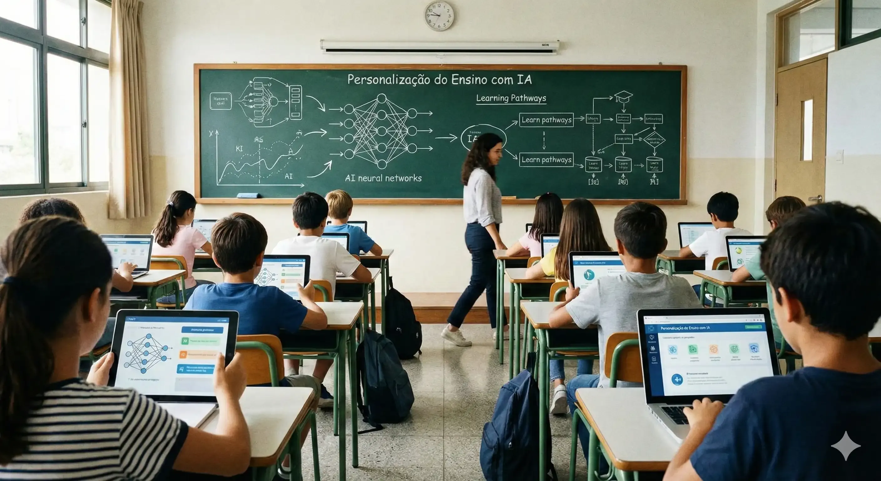Inteligência Artificial Já é Usada em Escolas para Personalizar o Ensino